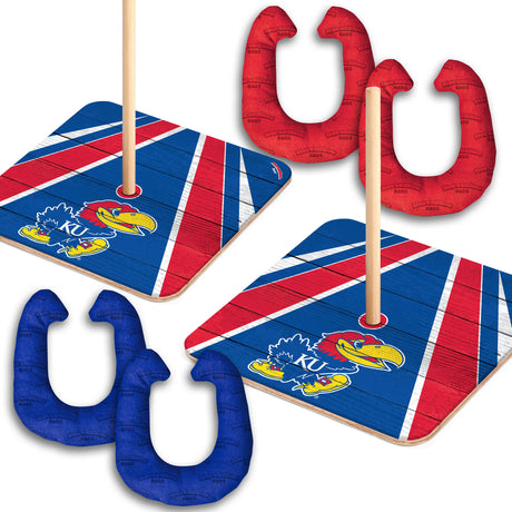 Kansas Jayhawks Horseshoe Bag Game
