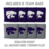 Kansas State Wildcats 2x4 All Wood Cornhole Game Set