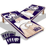 Kansas State Wildcats 2x4 All Wood Cornhole Game Set