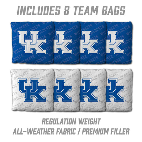 Kentucky Wildcats 2x3 All Wood Cornhole Game Set