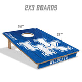 Kentucky Wildcats 2x3 All Wood Cornhole Game Set