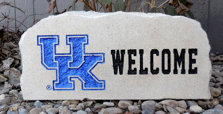 Show your love for the Kentucky WIldcats when you add this Engraved Limestone Decorative Stone to your collection.