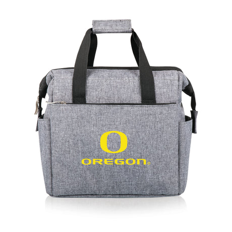 Oregon Ducks On The Go Lunch Bag Cooler - Gray