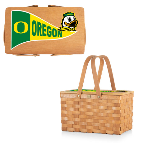 Oregon Ducks Poppy Personal Picnic Basket