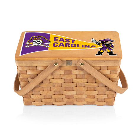 East Carolina Pirates Poppy Personal Picnic Basket