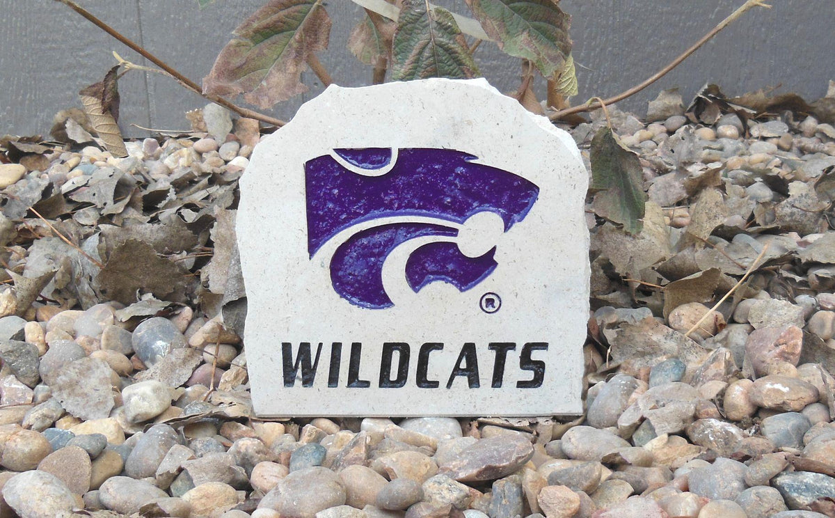 Show your love for the Kansas State Wildcats when you add this Engraved Limestone Decorative Stone to your collection.