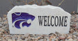 Show your love for the Kansas State Wildcats when you add this Engraved Limestone Decorative Stone to your collection.