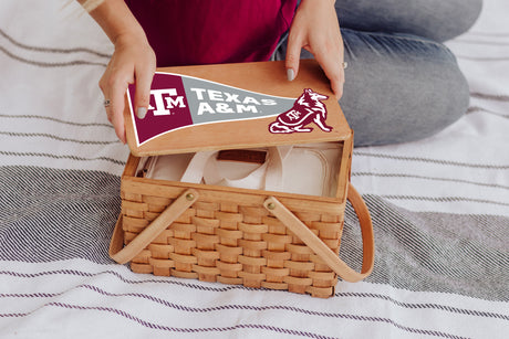Texas A&M Aggies Poppy Personal Picnic Basket