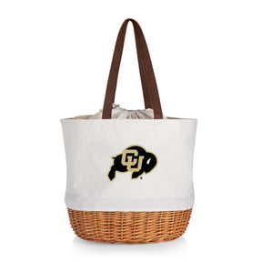 Colorado Buffaloes Coronado Canvas and Willow Basket Tote