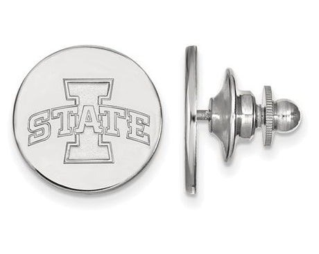 Iowa Hawkeyes Script Sterling Silver Necklace