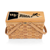 Wake Forest Demon Deacons Poppy Personal Picnic Basket
