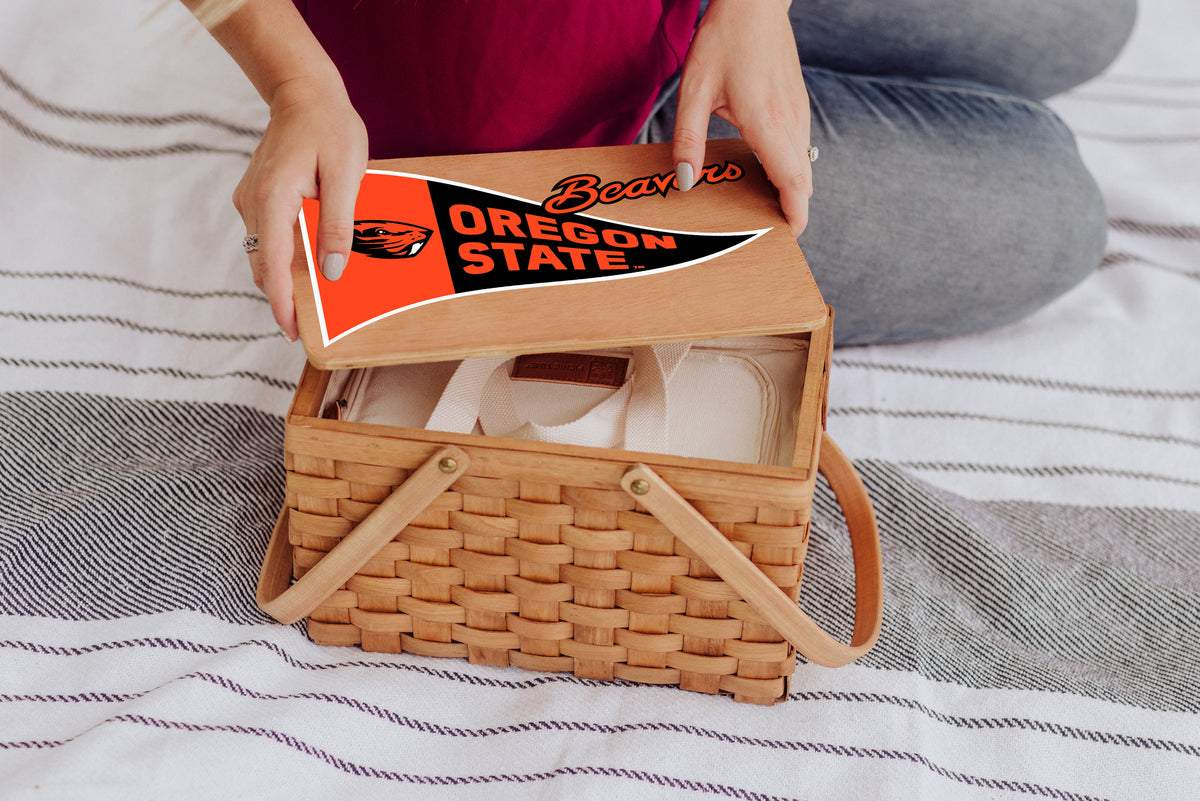 Oregon State Beavers Poppy Personal Picnic Basket