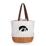 Iowa Hawkeyes Coronado Canvas and Willow Basket Tote
