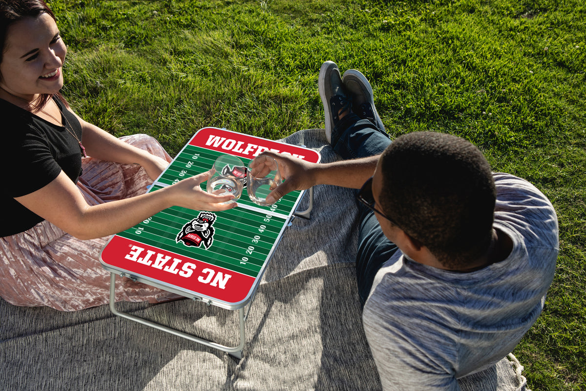 NC State Wolfpack Mini Portable Folding Table