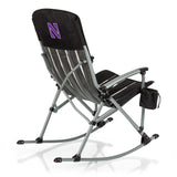 Northwestern Wildcats Outdoor Rocking Camp Chair