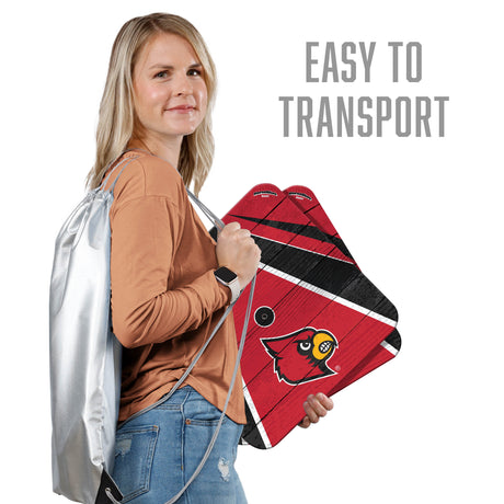 Louisville Cardinals Horseshoe Bag Game