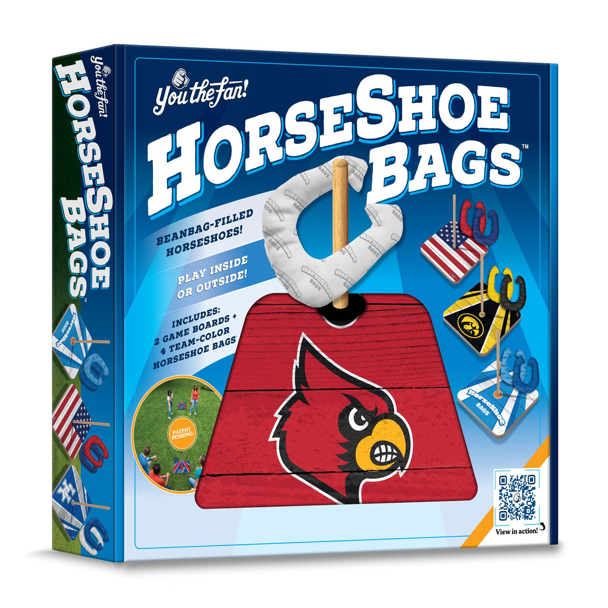 Louisville Cardinals Horseshoe Bag Game