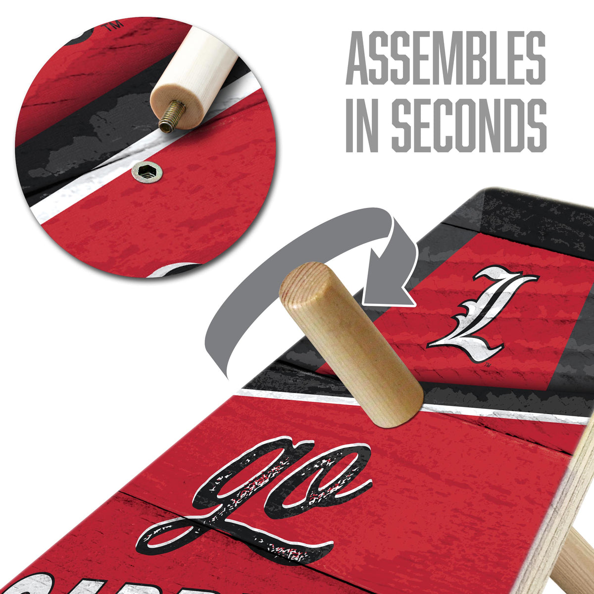 Louisville Cardinals Ring Bag Game