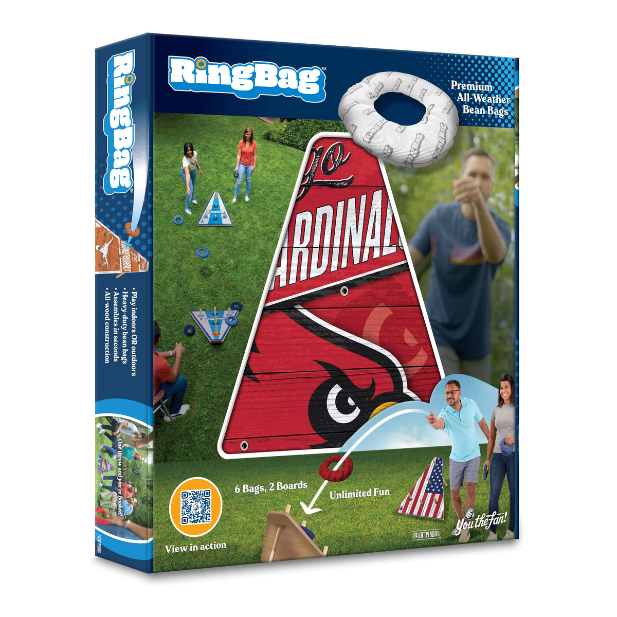 Louisville Cardinals Ring Bag Game