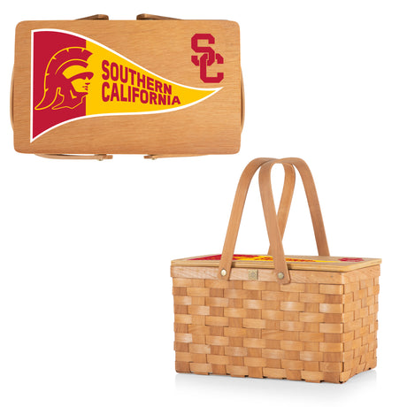 USC Trojans Poppy Personal Picnic Basket