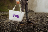 TCU Horned Frogs Eco-Friendly Cooler Tote Bag - White