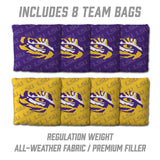 LSU Tigers 2x3 All Wood Cornhole Game Set