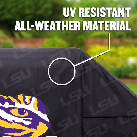 LSU Tigers Heavy Duty Grill Cover