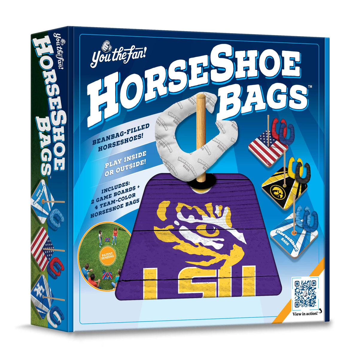 LSU Tigers Horseshoe Bag Game