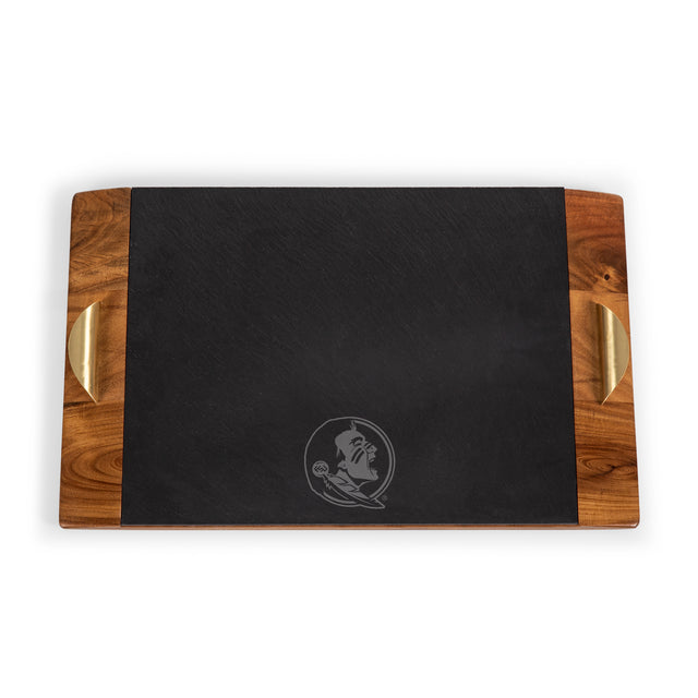 FSU Seminoles Covina Acacia and Slate Serving Tray