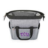 TCU Horned Frogs On The Go Lunch Bag Cooler - Gray