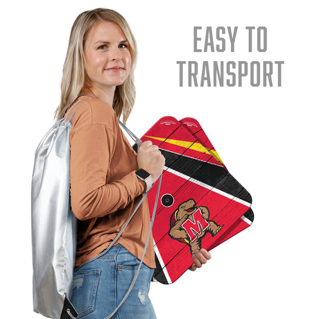 Maryland Terrapins Horseshoe Bag Game