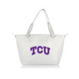 TCU Horned Frogs Eco-Friendly Cooler Tote Bag - White