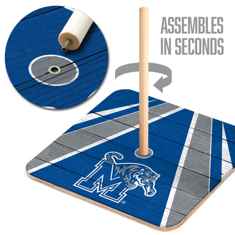 Memphis Tigers Horseshoe Bag Game