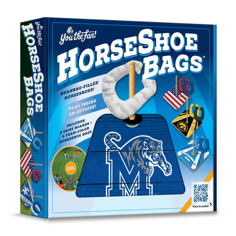 Memphis Tigers Horseshoe Bag Game