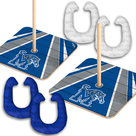 Memphis Tigers Horseshoe Bag Game