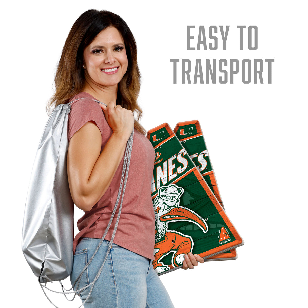Miami Hurricanes Ring Bag Game