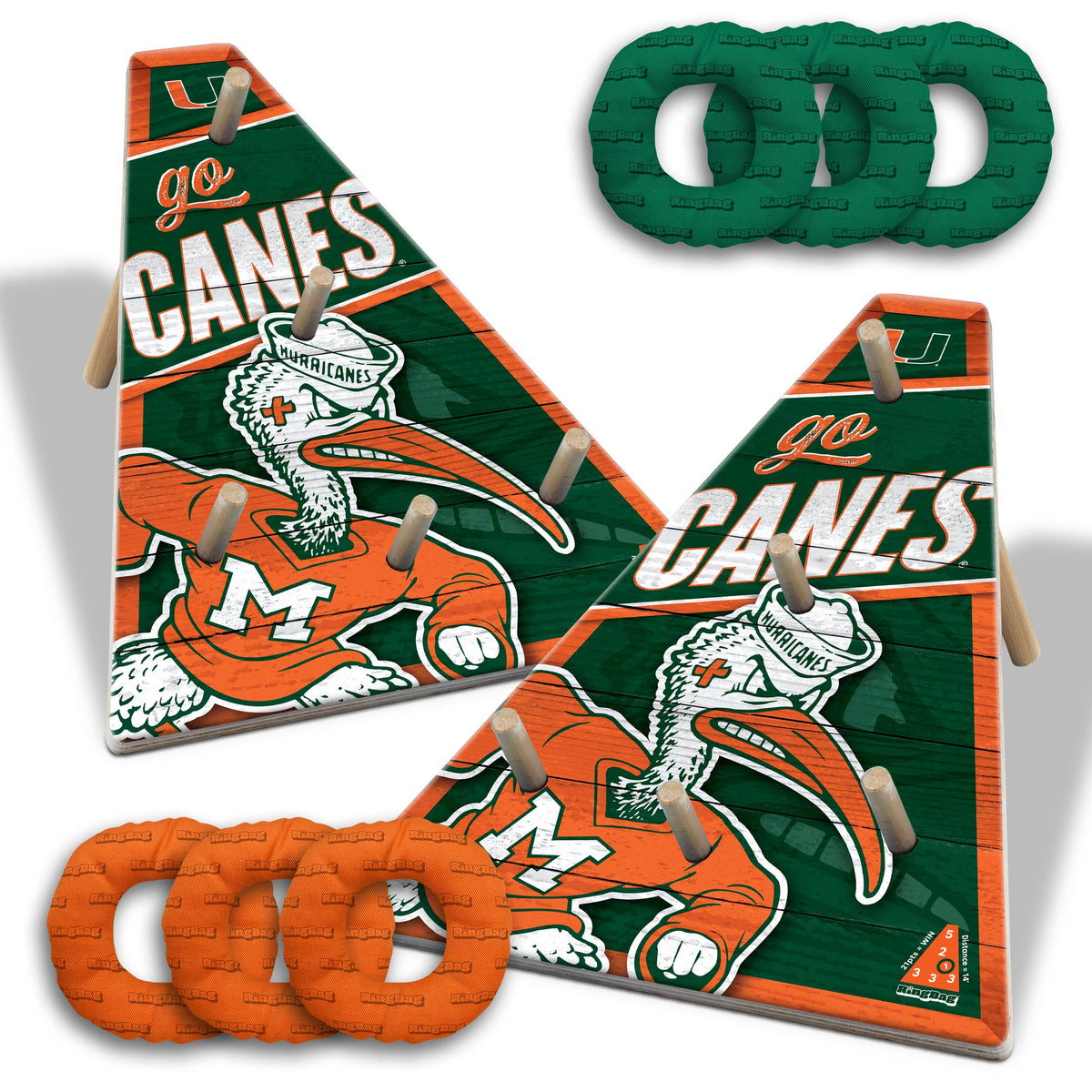 Miami Hurricanes Ring Bag Game