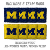 Michigan Wolverines 2x3 All Wood Cornhole Game Set