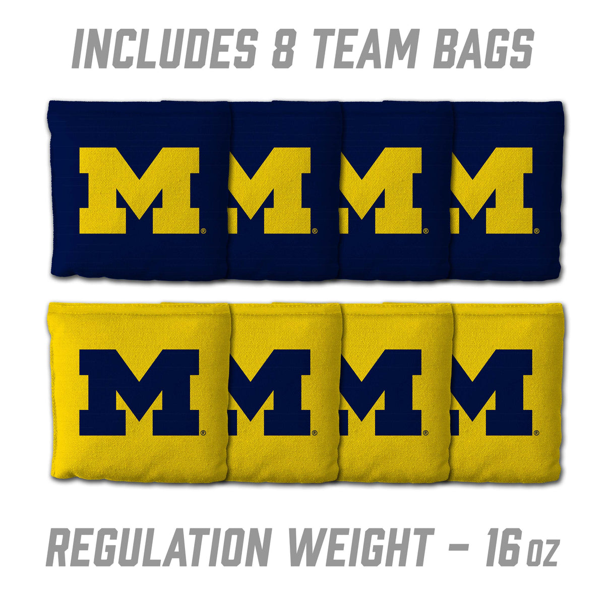 Michigan Wolverines 2x3 MDF Cornhole Game Set