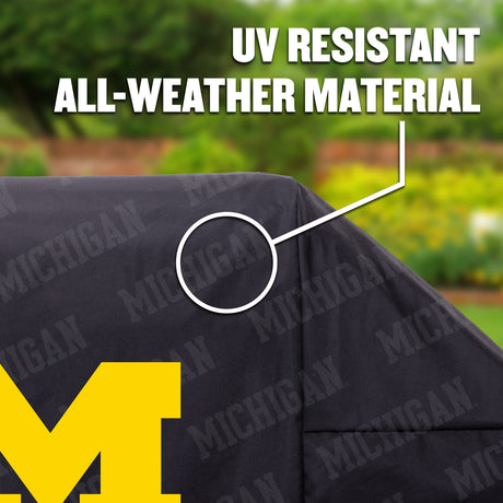 Michigan Wolverines Heavy Duty Grill Cover