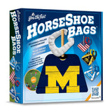 Michigan Wolverines Horseshoe Bag Game