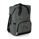 Wake Forest Demon Deacons On The Go Roll-Top Backpack Cooler