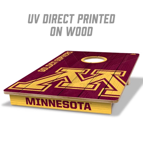 Minnesota Golden Gophers 2x3 All Wood Cornhole Game Set