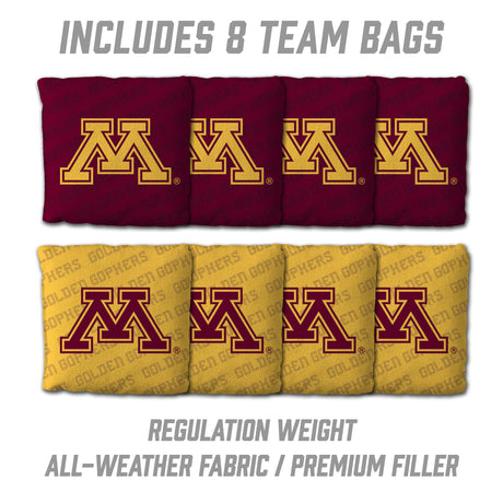 Minnesota Golden Gophers 2x3 All Wood Cornhole Game Set