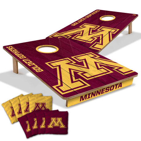 Minnesota Golden Gophers 2x3 All Wood Cornhole Game Set