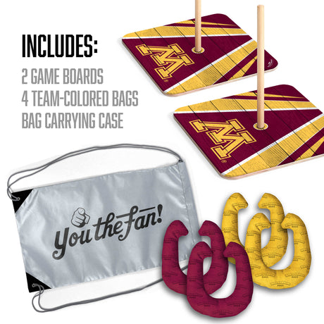 Minnesota Golden Gophers Horseshoe Bag Game