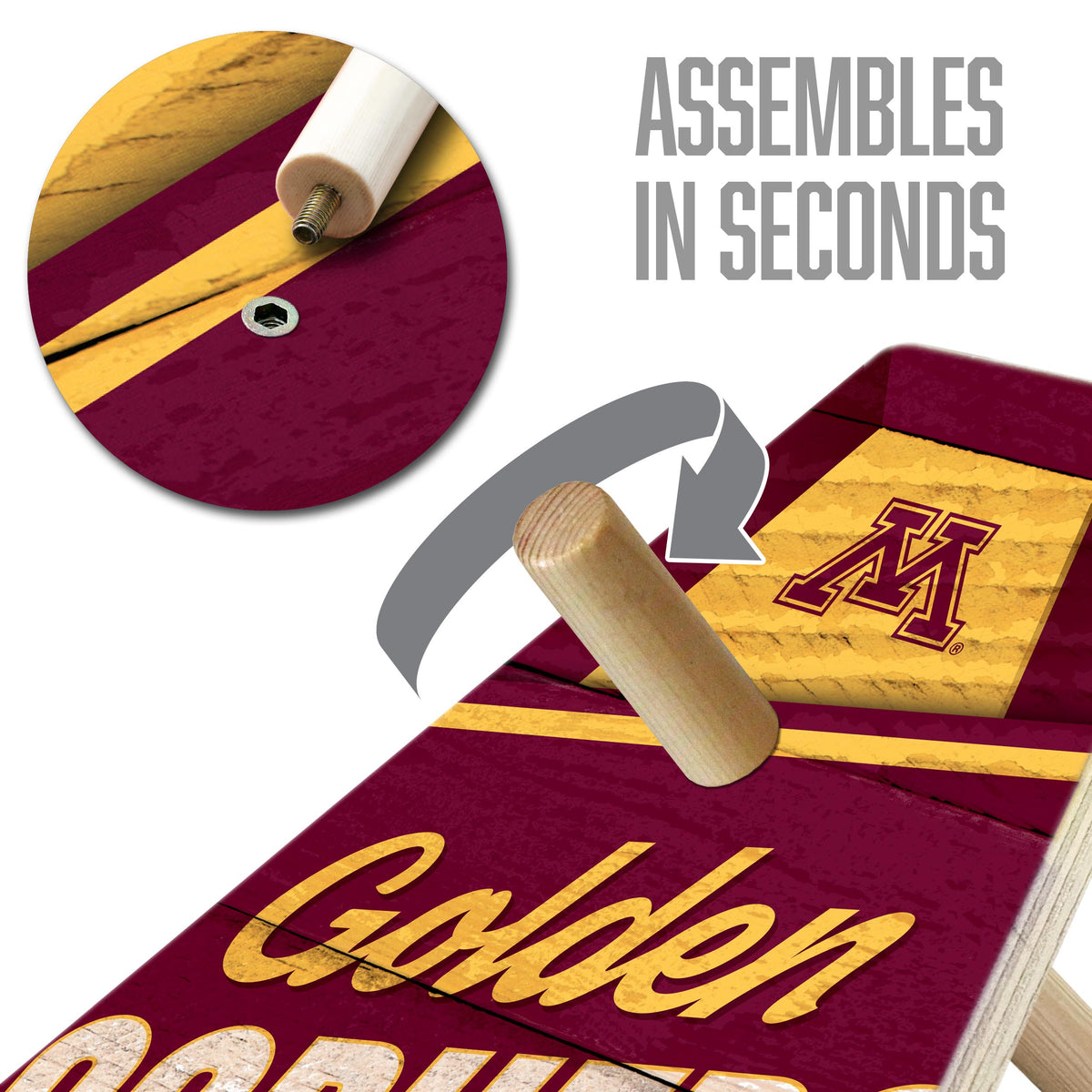 Minnesota Golden Gophers Ring Bag Game