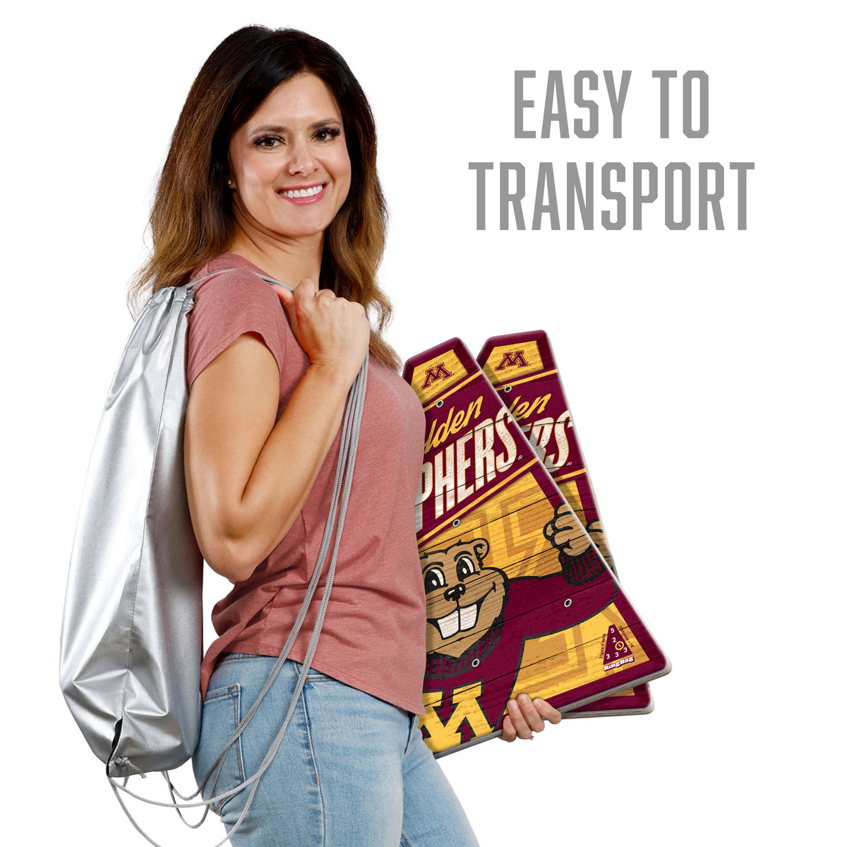 Minnesota Golden Gophers Ring Bag Game