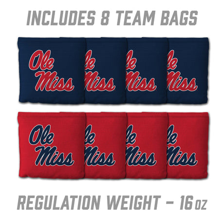Mississippi Rebels 2x3 MDF Cornhole Game Set