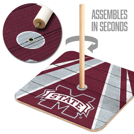 Mississippi State Bulldogs Horseshoe Bag Game
